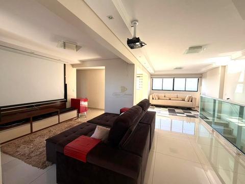 ⚜️ DUPLEX DE ALTO PADRÃO | TODO MOBILIADO | ZONA 07 04 QUARTOS | 02 SUÍTES | ANDAR ALTO | VISTA PANORÂMICA