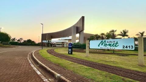 Jardins de Monet, terreno sem aterro, sol da manhã com 525 m²