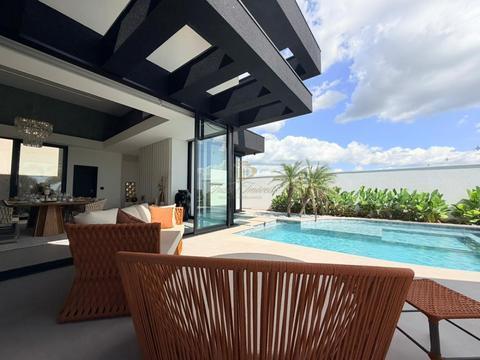 casa a venda com 5 suítes, piscina e mobiliada em Porto Rico
